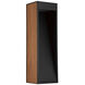 Timber 7 watt Wood Outdoor Bollard